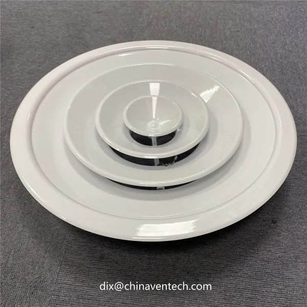 Hvac System Free Sample Aluminum Exhaust Air Round Ceiling Diffuser photo-2