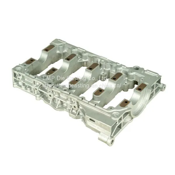 Die Casting Aluminium OEM Engine Cylinder Lower Block Automobile Part
