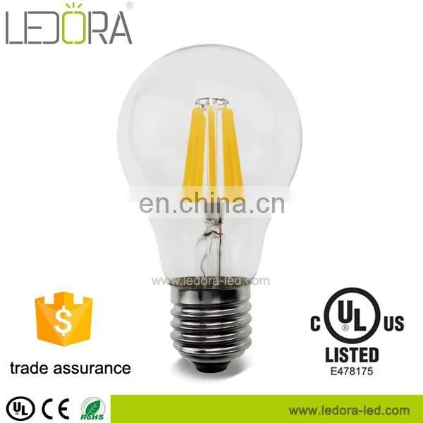 High Ra>90 100lm/w Base E27 B22 Led Filament Bulb, High Brightness 2w 4w 6w 8w Led Flimentary Edison the Lamp