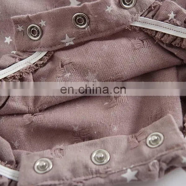 Summer Sleeveless Infant Rompers Casual 100% Cotton Newborn Bodysuit photo-2