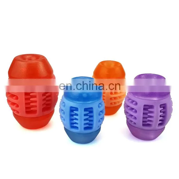 Customized Color High Quality Big Dog Toys Decoder Shape Treats Dispenser Toy for Dog photo-4