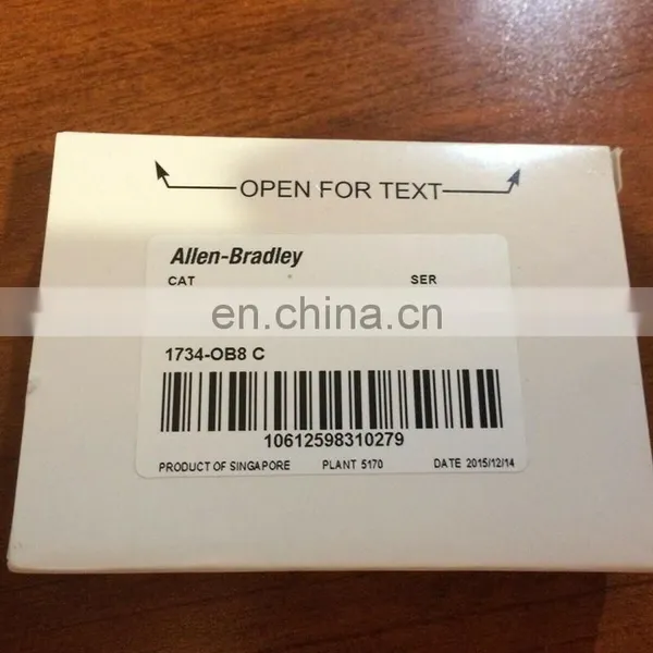 Electronic Equipment PLC Rockwell Allen Bradley 1734-OB8 Ser C I/O Digital Output Module PLC Controller photo-4