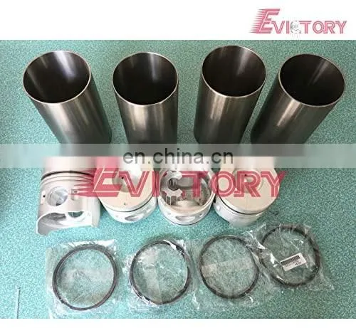 for Mitsubishi 4D33T 4D33-T 4d33 Engine Gasket Bearing Piston Liner Con Rod photo-2