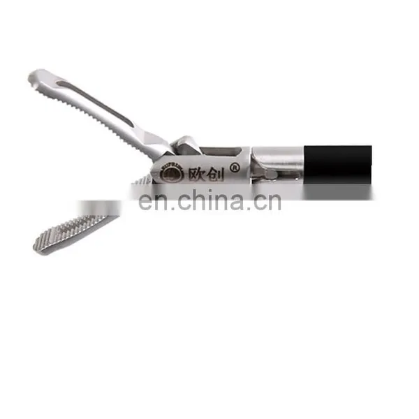 Geyi Autoclavable Laparoscopic Surgical Instruments V-shaped Grasping Forceps photo-2
