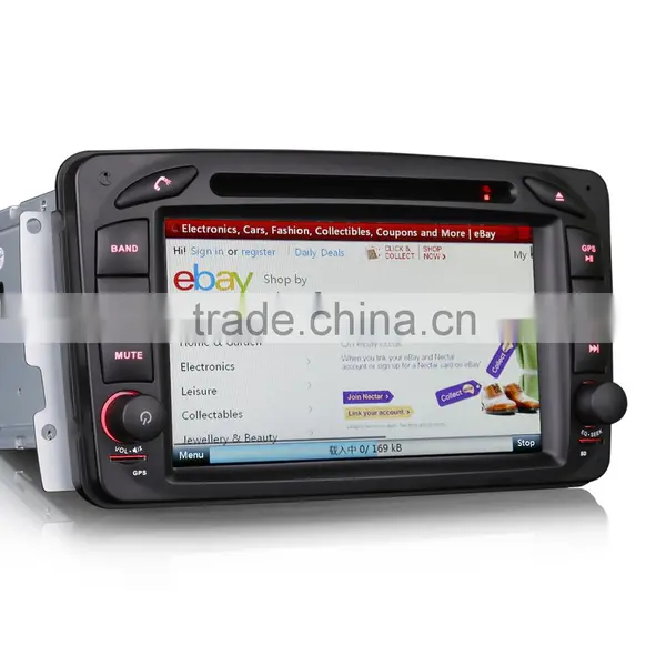 Erisin ES7063B 7 Inch Mercedes CLK C209 W209 Car DVD GPS Navigation photo-6