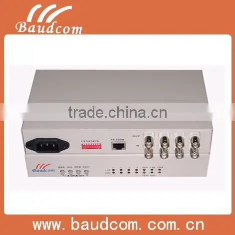 Baudcom 4E1 to Ethernet 10/100base-t Converter photo-2