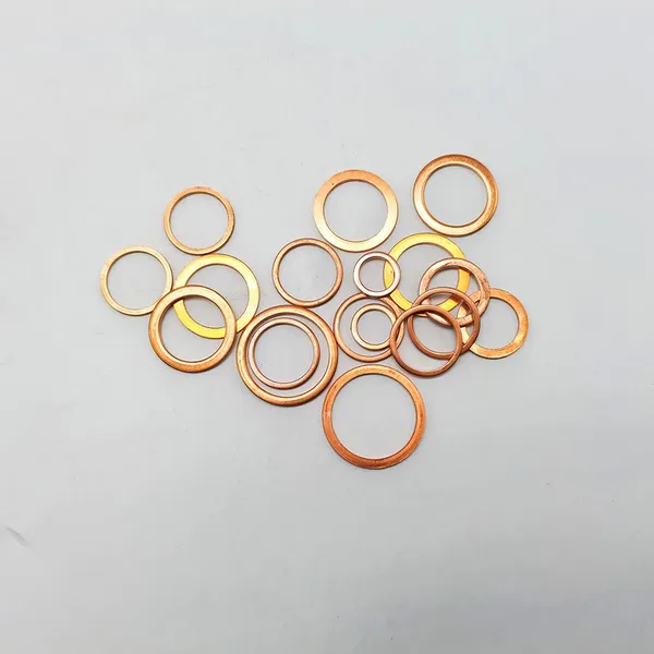 12*18*1.5mm Copper Gasket Solid Copper Gasket Gasket Washer Made in China photo-2