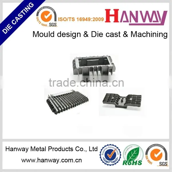 OEM Customize Aluminum Die Casting Powder Coating Solar Led Street Light Heat Sink Housing photo-2