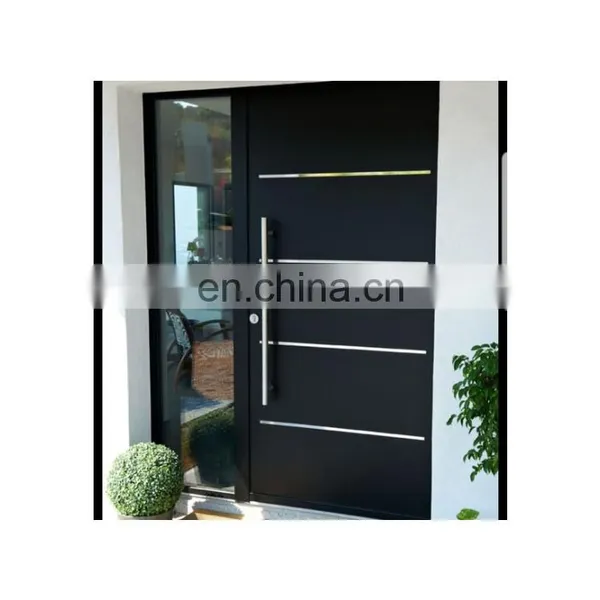 Factory Directly Top Quality Residential Front Door Steel Entrance Door Security Steel Doors photo-3