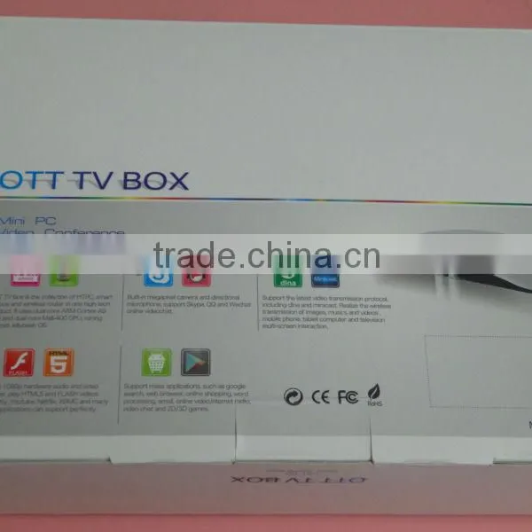 OTT TV BOX Amlogic 8726 MX Dual Core Built-in Webcam Android 4.2 HDMI IPTV Set Top Box Google tv Box photo-4