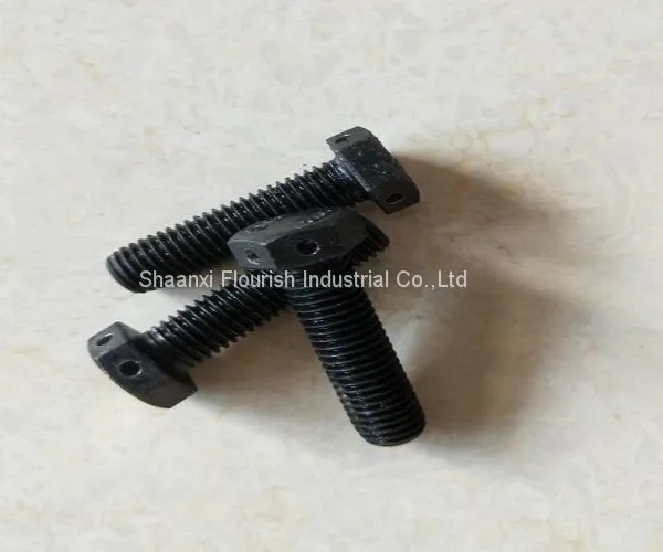 HEXAGON BOLT WITH WIRE HOLES ON HEAD photo-2