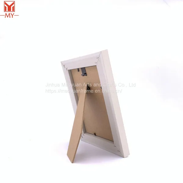 Hot Sale PS Plastic Photo Frame Silver Fog Face Small Hexagon Embossed Design Picture Frame photo-3