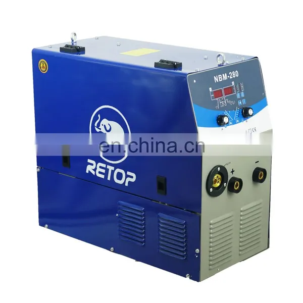 IGBT Inverter CO2 Mesin Las Mig Double Pulse MIG MAG 280A Welding Machine for Aluminum Steel photo-2