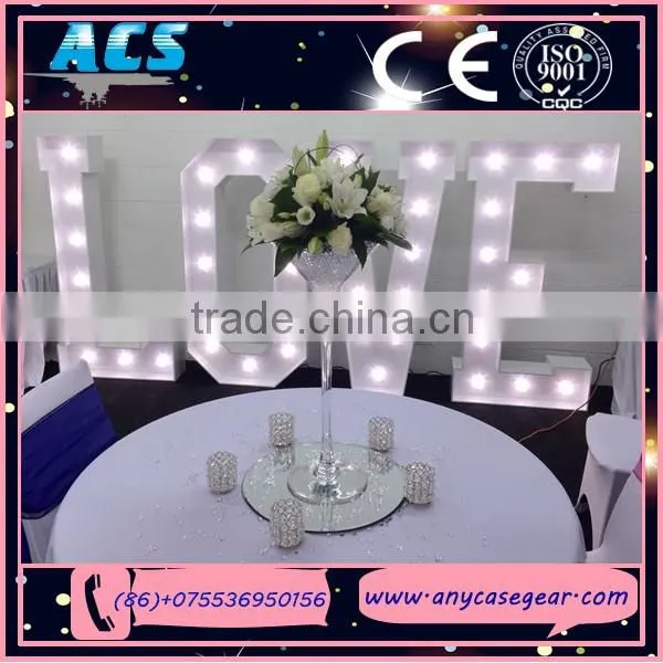 ACS White Light Led Bulbs Frontlit Love 3d Letters photo-4