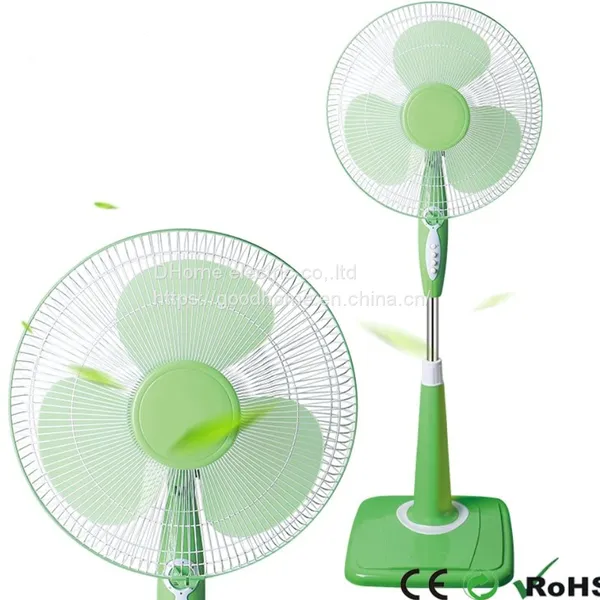 16′′stand Fan with Wheel Round Base（Wechat:13510231336）