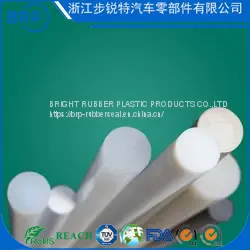 Ptfe Rod White Plastic Corrosion Resistant Chemical Resistant High Temperature Aging Ptfe Ptfe Extruded Rod photo-2