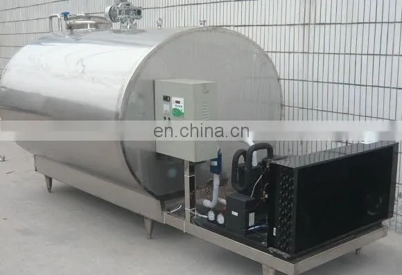 3000L Horizontal Type Milk Cooling Tank for Dairy Plant photo-5