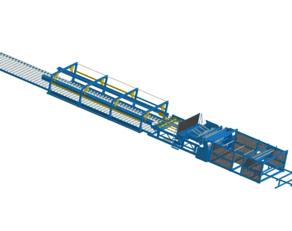 Mechanical Hanging Wire Automatic Net Out and Net Down Mesh Welding Machine for Steel Mesh photo-2