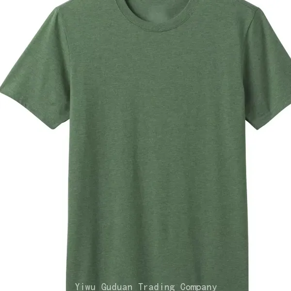 Top Selling Solid Color 100% Cotton O-Neck Short Sleeve Soft Tshirt T-shirt For Men From Bangladesh photo-4