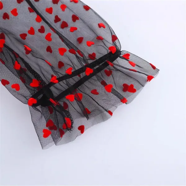 Spring New Dress for Women, Slim Fit and Casual Design, Niche and Versatile With Bubble Sleeves photo-4