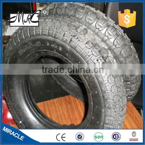 CHINA Supplier 14 Inch Hand Truck Tire Rubber Wheelbarrow Wheel Tyre 3.50-8 photo-5