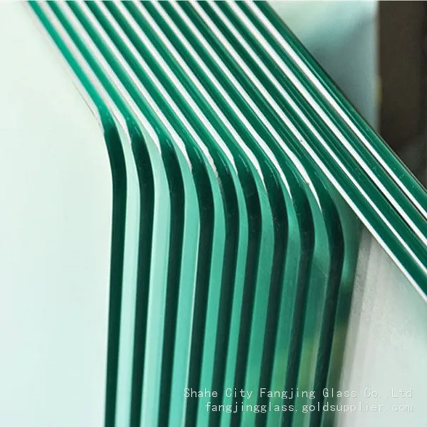 Customized Size Glass Fence Toughened Glass Tempered Glass Safety Glass Wall Panels For Bathrooms Bedroom Kitchen