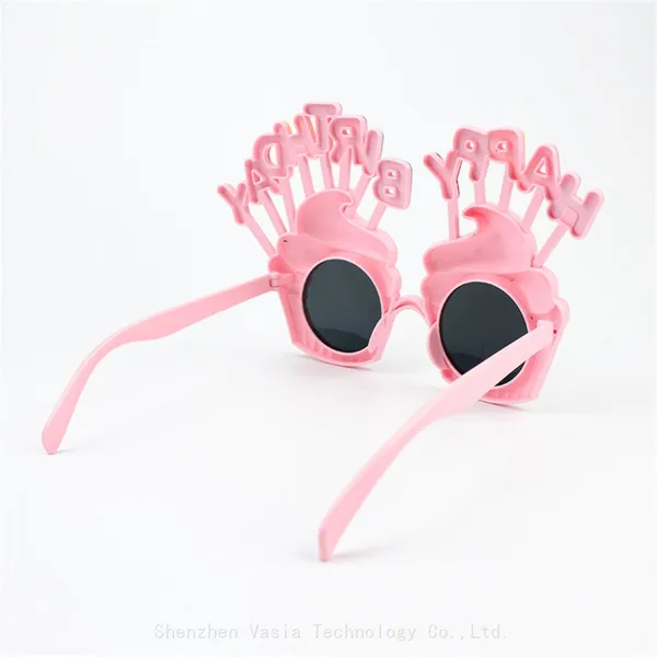 Factory Price Hot Selling Plastic Birthday Glasses for Children's Party Photo Props photo-5