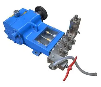 Ultra High Pressure 40000psi/2800bar Water Jet Pump New Condition Three Piston Plunger Pump for Road Mark Removal Water Blasting photo-4