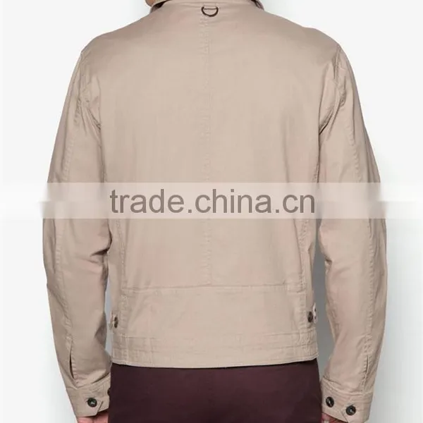 2016 Plain Twill Jackets for Men Washed Soft Style photo-4
