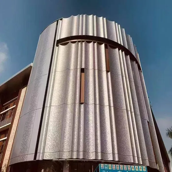 One-stop Service for Customized Installation of Outdoor Fluorocarbon Paint Aluminum Panel Curtain Walls and Aluminum Single-panel Exterior Walls photo-3