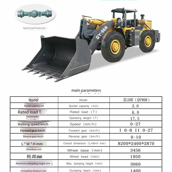 Brand New Mining 30 Loader, qy - 935 Underground Loader, Direct Supply From the Manufacturer photo-4