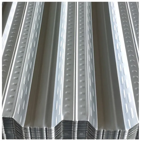YX76-305-915 Metal Construction Galvanized Metal Floor Decking Sheet photo-4