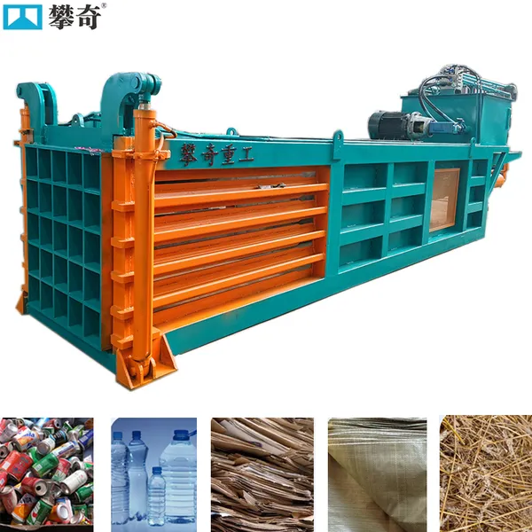 160T Horizontal Hydraulic Waste Paper Baler Textile Waste Baler for Recycling Centers