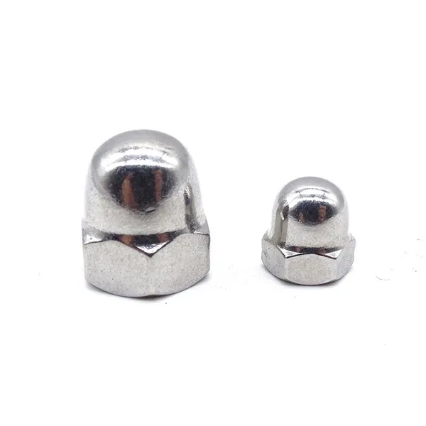 DIN 1587 A2 Stainless Domed Cap Nuts Hexagon Thread Covers