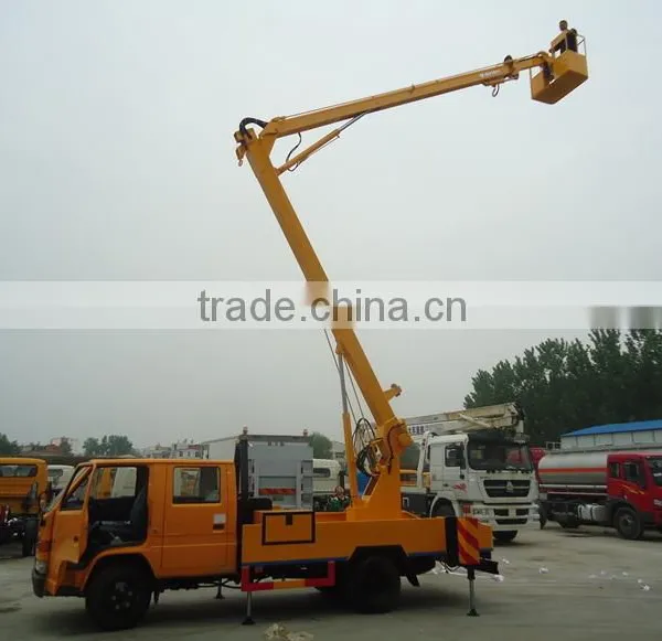 Hot Selling JMC Crew Cab 16m Aerial Work Platform Truck in Libya photo-2