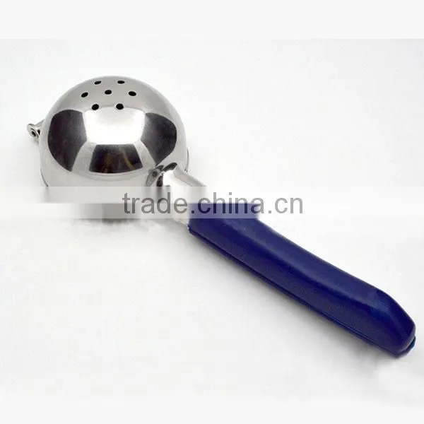 New High Quality Orange Squeezer Strong Stainless Steel 304 Manual Juicer Lemon Squeezer With Silicone Handles 415g photo-4