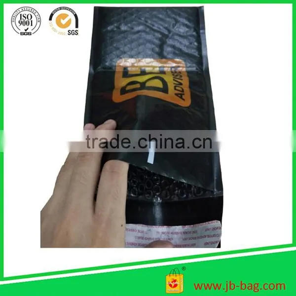 Custom Plastic Bubble Mailer Envelopes in BLACK With LOGO Printed on it Quality Choice photo-3