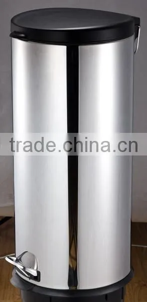 Stainless Steel and Plastic Dustbin