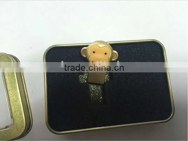Oem Manufactuer Custom Special Design New Aarrivel Monkey Usb Flash Drive 2016 Promotion photo-2