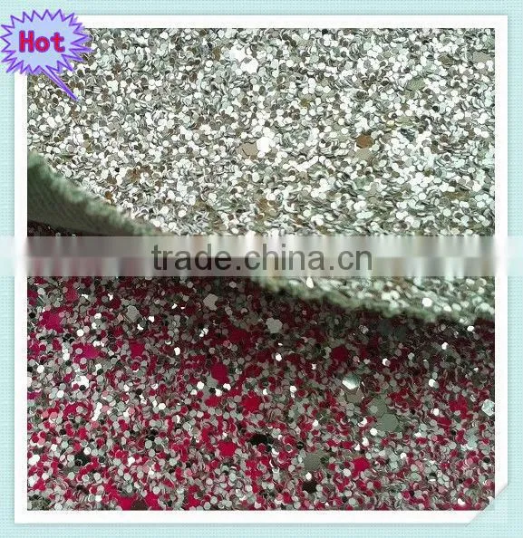 2015 Hottest Europe Gliter Wall Fabric Glitter Wallpaper photo-3