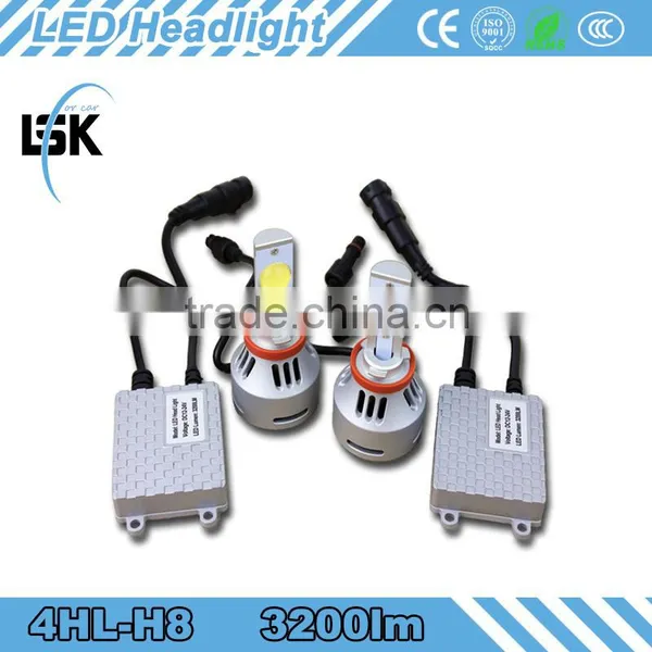 NEW ARRIVAL !!! Good Quality CE, RoHS, ISO9001 Car Accessories Kits 12V-24V G4 AUTO Led H8 Headlight Bulb photo-2