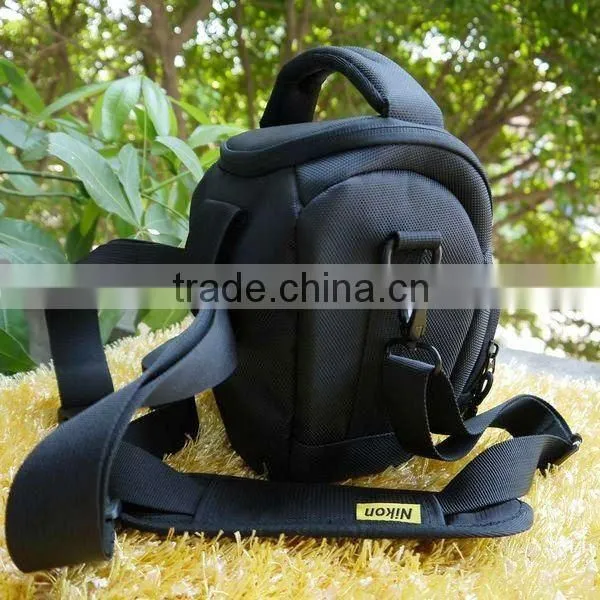 2016vintage Style Travel Shoulder Messenger Bag Nylon Black and Catton Lining Camera Bag photo-4