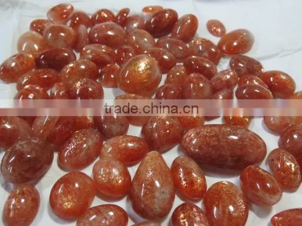 AAA Grade NATURAL Sunstone Gemstone Cabochons photo-5