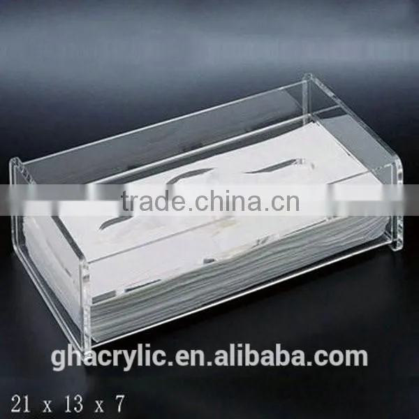 GH-RZ561 Customized Design Cute Acrylic Tissue Box Covers ,modern Acrylic Tissue Box Cover photo-3