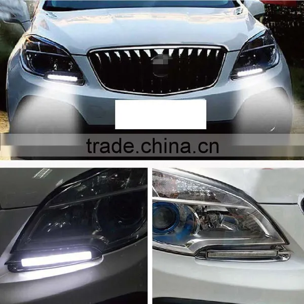 2 Pcs/set Waterproof LED Daytime Running Light DRL For Encore With Turning Signal Lights photo-6
