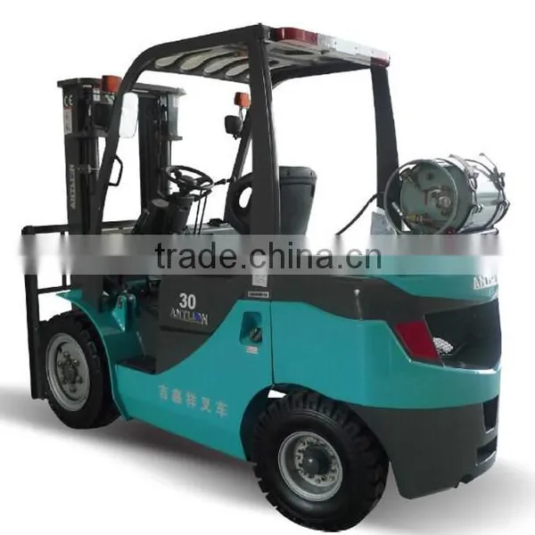 3ton Auto Lifting Gas Forklift Truck for Sale photo-2