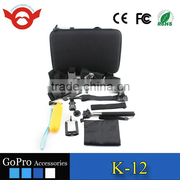 Wholesale XTW 12-in-1 Essential Camera Accessories Kit for GoPro HERO 2/3/3+/4/4 Session photo-2