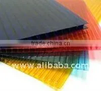 Polycarbonate Hollow Sheets Lexan Sabic 6mm Both Sides UV Protected