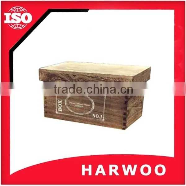 Elaborate Wooden Tea Packing Case in Stock photo-6