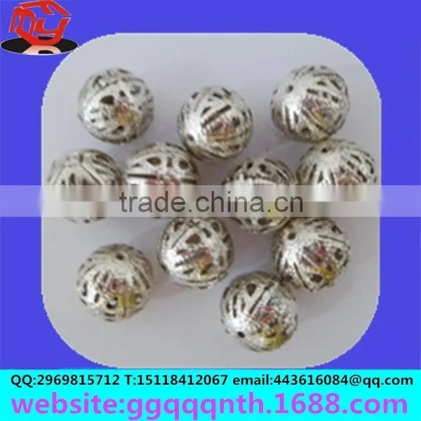 Lighting Accessories Metal Craft Copper Iron Hollow Out Flower Ball With 9 Needle